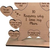 Resim Suntek Tatlı Annemi Sevmemin 10 Nedeni Masaüstü Dekorasyon El 