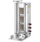 Resim Remta Üç Radyanlı Döner Ocağı Gazlı 