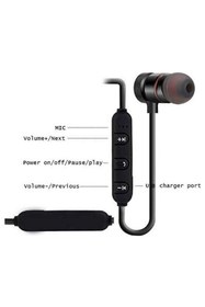 Resim Woosic N900 Manyetik Kablosuz Kulak İçi Bluetooth Kulaklık 