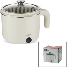 Resim Shopwave Elektrikli Çok Fonksiyonlu Pişirici Paslanmaz Çelik Tencere 800ML SCO-5063 (5047) 