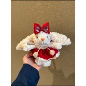 Resim Silver1 Sevimli Renkli Ip Peluş Ayı Kolye El Yapımı Oyuncaklar Küçük Bebek Çanta Çekicilik Sevimli Bebek Cep Telefonu Çekicilik (Yurt Dışından) 