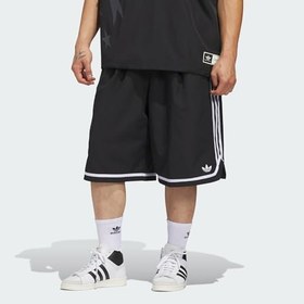 Resim adidas Originals Siyah Basketbol Şortu (JZ6968) 