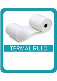 Resim 80X40 Termal Yazarkasa ve Adisyon Rulosu 100 Adet 