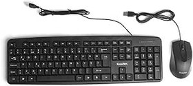 Resim DARK KM1040 Kablolu Ofis F Klavye Mouse Set (DK-AC-KM1040F) 