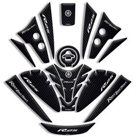 Resim Yamaha R25 Tank Pad Full Set 2019/2024 Uyumlu 01 
