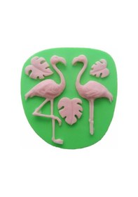Resim Silikon Kalıp 2li Flamingo Değişken 