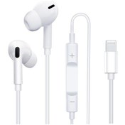 Resim Kuulaa 3.5 MM Kablolu Bas Kulakiçi Kulaklık Stereo Kulaklık Müzik Sporcu Oyun Mikrofonlu Kulaklık Iphone 7 8 Kulaklık Lightning 