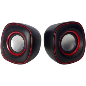 Resim Magicvoice D-015 1+1 USB Mini Hoparlör - Speaker (2*5 Watt - 4 Ohm) 