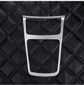 Resim Xuweiwei Mercedes W176 Cla C117 Gla X156 Gümüş Orta Konsol Depolama Çerçevesi Abs 