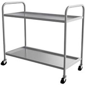 Resim Empero EMP.2.SV.02 Krom Servis Arabası - 2 Katlı - 55x86x90 CM 