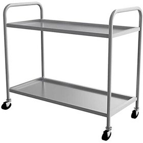 Resim Empero EMP.2.SV.02 Krom Servis Arabası - 2 Katlı - 55x86x90 CM 