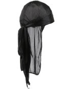 Resim Kadınlar İçin Şık Ve Zarif Kuyruklu Başörtüsü Modelleri N11 De Özel Tasarım Siyah 