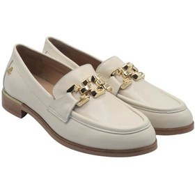 Resim Kadın Günlük Deri Ayakkabı Bej 2455212y Bej 