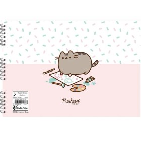 Resim Pusheen Resim Defteri Spiralli 25X35 15 Yp 