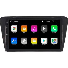 Resim Skoda Octavia Android Carplay Navigasyon Multimedya QLED Ekran-2gb Ram 