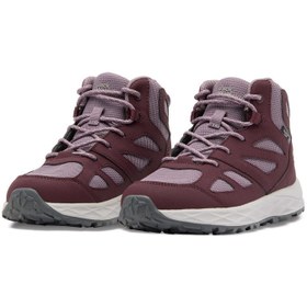 Resim Jack Wolfskin Woodland 2 Texapore Mid K Unisex Çocuk Mor Bot 