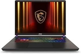 Resim MSI VECTOR 17 HX AI A2XWHG-086TR Dizüstü Bilgisayar, Intel Core Ultra 7 255HX, 17.0 QHD+ 240Hz, 32GB RAM DDR5, RTX5070TI GDDR7 12GB, 1TB SSD, W11 