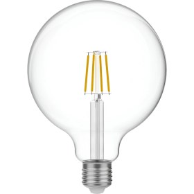 Resim Cata CT-4354 - 6W 3200K Günışığı | G-95 Glop LED Filament Rustik Ampul - E27 