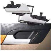 Resim Sağ 1pc-1 Pcs İç Kapı Kolu İç Kapı Kolu Araba İç Kolu Kase Sol Ve 