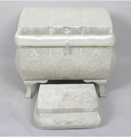 Resim Gelin 2 li Çeyiz, Bohça & Makyaj Sandık Takımı 451 