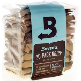 Resim Boveda 75 60 G Humidor Puro Kutusu Nemlendirici 20li Eco Paket 