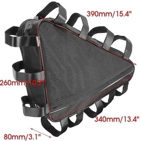 Resim Maoyaya Siyah Siyah Saklama Pil Kılıfı Kapasiteli Dağ Çantası Büyük Bisikleti 693-1 39x34x26x8cm Pi Siyah 