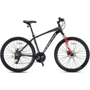 Resim Kron TX 100 28 JANT Trekking - 18' - 21 Vites - V.B. - Mat Siyah-Gri/Mavi 