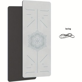 Resim Çizgili Premium TPE Yoga Matı - Kaymaz, Dayanıklı Fitness & Eğitim Ekipmanı, Yoga Aksesuarları 