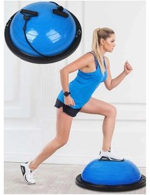 Resim Bosu Pilates Denge Topu Pilates Denge Aleti Balance Ball 