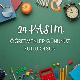 Resim Öğretmenler Günü Kartı 