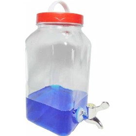 Resim Cam Sebil. Damacana. Şerbetlik 3 L. Şeffaf 