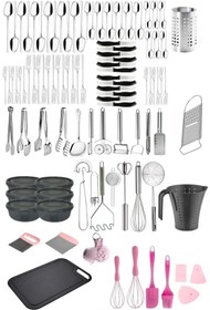 Resim Homerest Çeyiz Seti, Çeyiz Listesi, 72 Parça Çatal Kaşık Bıçak Takımı Ve 12 Kişilik Yemek Takımı 