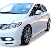 Resim Honda Civic Fb7 Custom Yan Marşpiyel Seti (Plastik) 