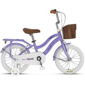 Resim Ümit 1641 Stıtch L-atb-v-kız Çocuk Bisikleti 16 Jant Lila Çok Renkli 