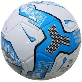 Resim Mavi Profesyonel Ayak Topu Aşınmaya Dayanıklı Su Geçirmez Patlamaya Dayanıklı Makine-dikili Futbol Topu Oyun Yarışması İçin Mavi 