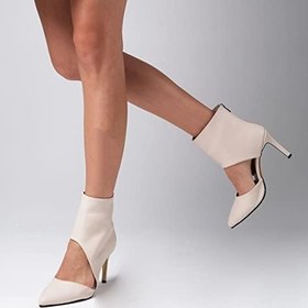 Resim Mio Gusto Sasha Ten Rengi Dekolteli Bootie 