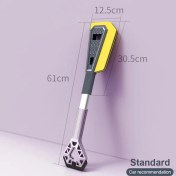Resim Cdwishbest No.1 Tarzı Araba Kar Küreği Çift Uçlu Kar Buz Kazıyıcı Ayrılabilir Oto Ön Cam Kar Fırçası Sökücü Kaymaz Kavrama Temizleme Aracı Aksesuarları (Yurt Dışından) 