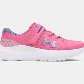 Resim Under Armour Pembe Kadın Koşu Ayakkabısı 3027412-600-UA GPS Surge 4 AC Print 