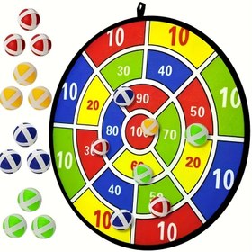 Resim Erkek Çocuk Yapışkan Top Atma Eğitim Seti, Büyüme İçin Eğlenceli Sporlar, Tatil Doğum Günü Hediye Seçimi ile 6 adet / 12 adet Küçük Top 