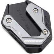 Resim Dashanshop Yamaha Mt07 Mt09 Tracer 9/7 Gt Gri Yan Ayaklık Genişletme Pedi Grey 