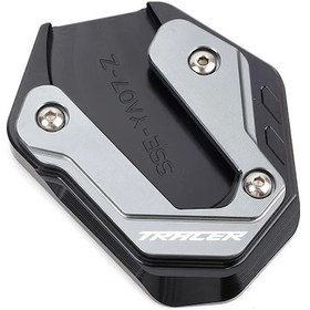 Resim Dashanshop Yamaha Mt07 Mt09 Tracer 9/7 Gt Gri Yan Ayaklık Genişletme Pedi Grey 