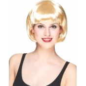 Resim Alvo Store Platin Altın Dore Renk Küt Parti Peruğu Kısa Takma Peruk 