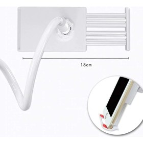 Resim The Wlue Masaüstü Telefon ve Tablet Tutucu 360° Flexible 72 cm Siyah 