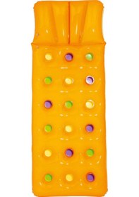 Resim Bestway Şişme Pencereli Ve Bardaklı Yastıklı Deniz Yatağı 188 X 71 Cm Turuncu 