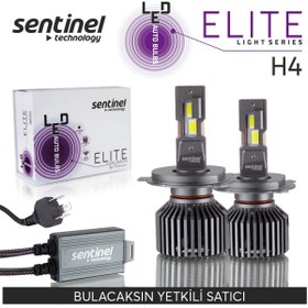 Resim Genel Markalar Elite H4 Led Xenon Ampülü 65w 12v 12000 Lumen 6500 Kelvin Beyaz Işık 