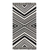 Resim Bluenity Boucle Saçaklı Ayers Kilim - 80x150 cm 