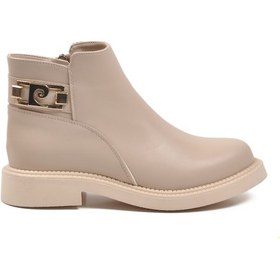 Resim Pierre Cardin Krem İçi Kürklü Kadın Topuklu Bot Çok Renkli 