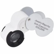 Resim -45x22 Ledli Para Algılama Ve Mezuniyet Takı Değerleme Büyüteç 