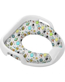 Resim MCM Group Softy Jumbo Kids Çocuk-Bebek Yanlardan Tutmalı Yumuşak Süngerli Klozet Kapağı Adaptörü ( Lisinya ) 