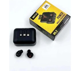 Resim Torima M88 Plus Şarj Göstergeli Powerbank Özellikli Bluetooth Kablosuz Kulakiçi Kulaklık Siyah 